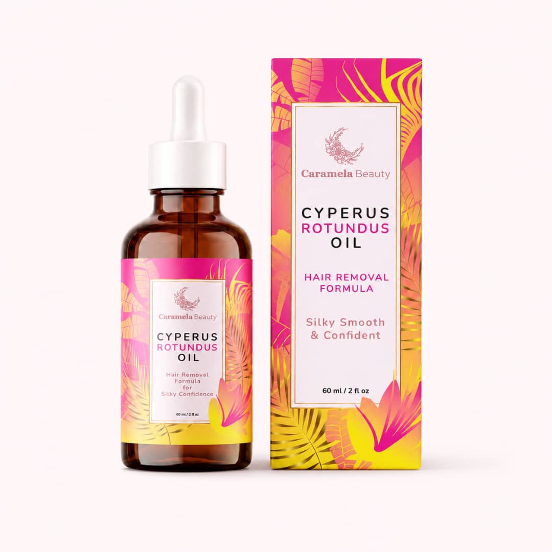 Cyperus Rotundus Oil, 60ml bottle and box