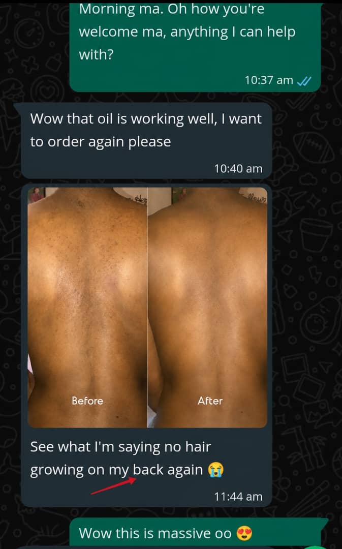 Customer WhatsApp review