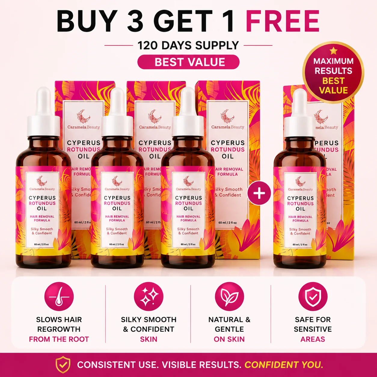 Buy 3 get 1 free pack